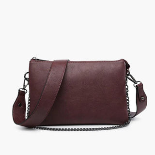 Burgundy Izzy Crossbody