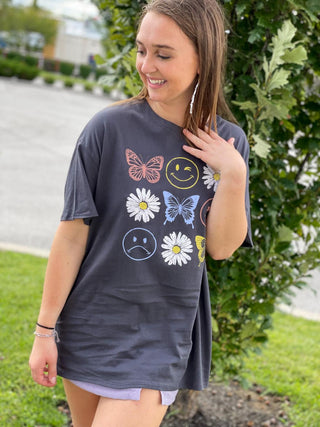 Butterfly Flower Tee