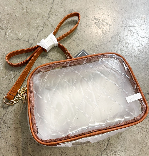 Southern Tide Clear Stadium Purse – Heads and Tails