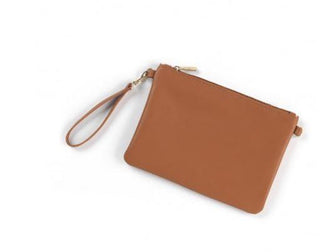 Camel Madeline Wristlet