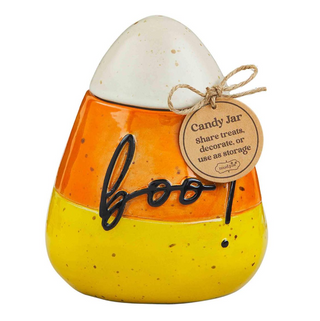 Candy Corn Candy Jar