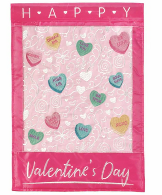 Candy Hearts Flag