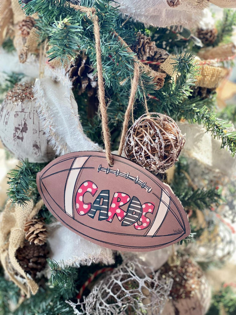 Cards Football Ornament