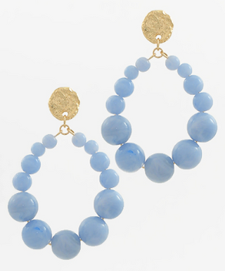 Carrie Earrings Blue