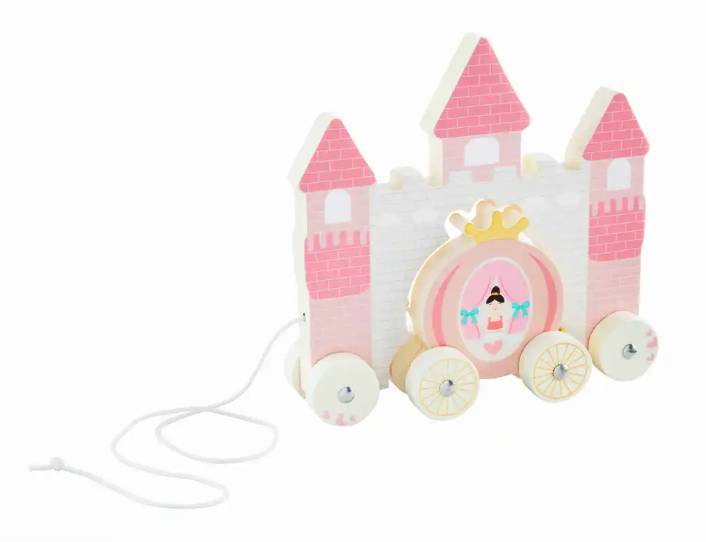 Wooden princess top castle asda