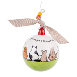 Cat Friend In Me Ornament