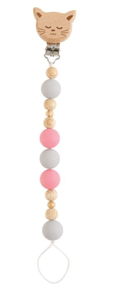 Cat Wooden Pacy Clip