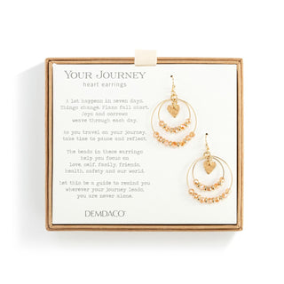 Champagne Love Earring