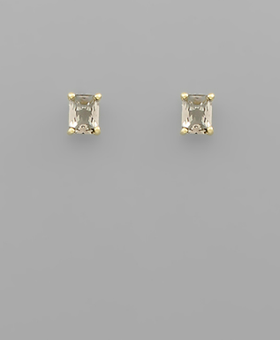 Charlie Stud Earrings Topaz