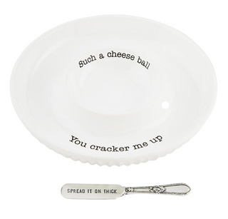 Cheese Ball Dish Set