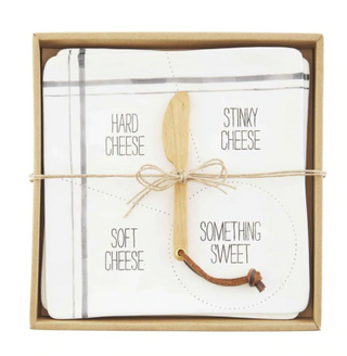 Cheese Plate Diagram Set