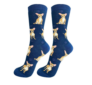 Chihuahua Socks Tan