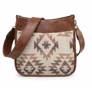Chloe Crossbody-Aztec Khaki Guitar Strap
