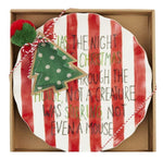 Christmas Cookie Plate Set