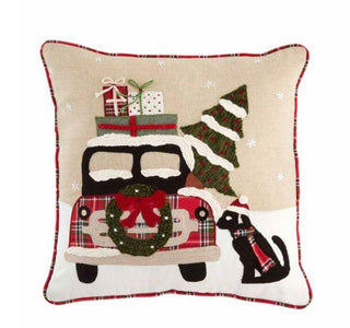 Christmas Dog Pillow