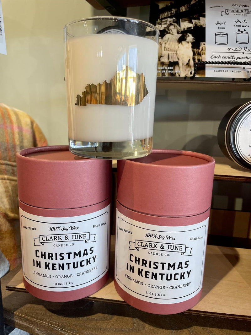 Christmas Kentucky Candle