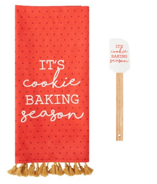 Christmas Kitchen Towel & Spat