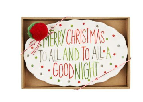 Christmas Sentiment Tray