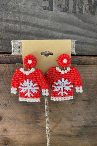 Christmas Sweater Earring
