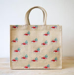 Christmas Truck Gift Tote