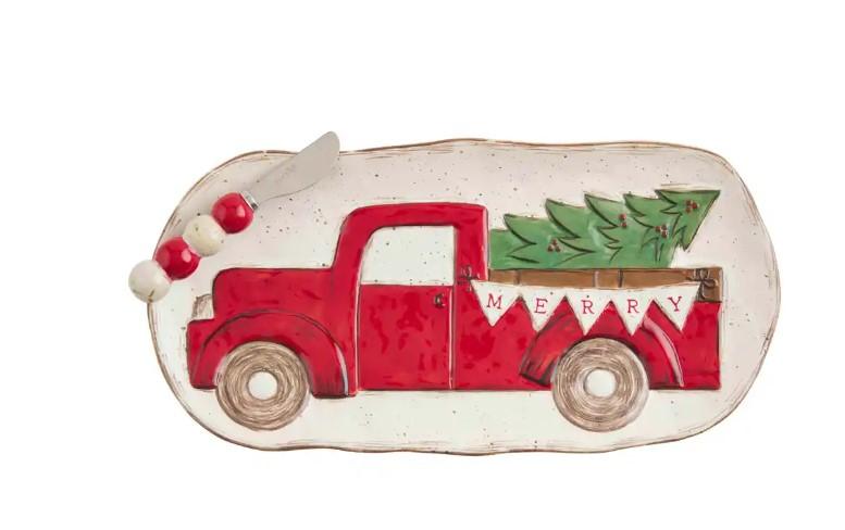 Christmas Truck Hostess Set