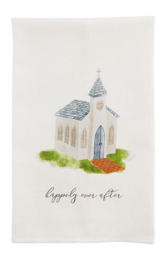Church Wedding Towel