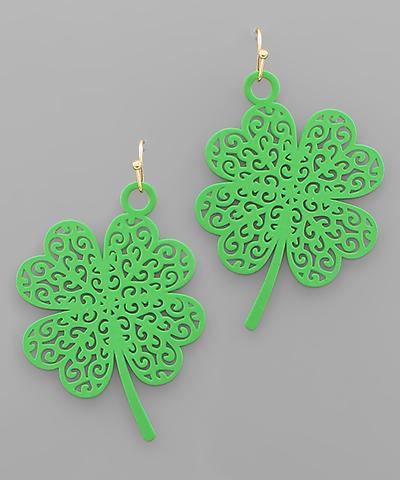 Clover Filigree Earring