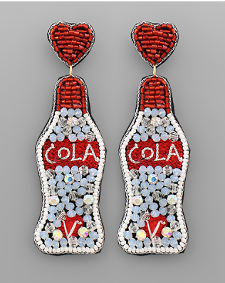 Cola Bottle Earring