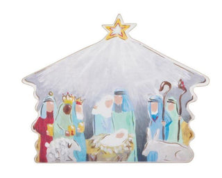 Colorful Nativity Board