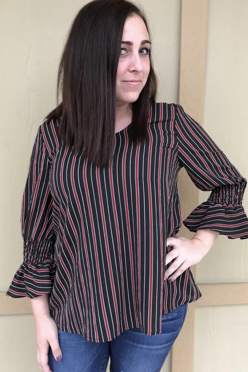 Connie Stripe Top