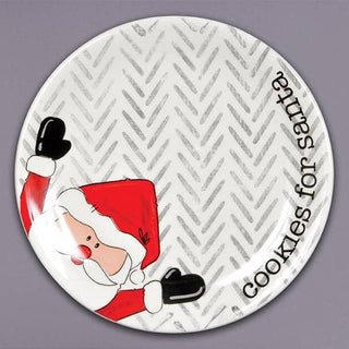 Cookies For Santa Plate