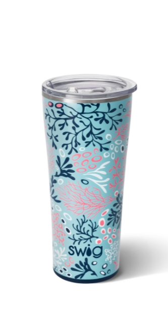 Coral Me Crazy 22oz Swig