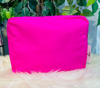 Cosmetic Bag Hot Pink Large