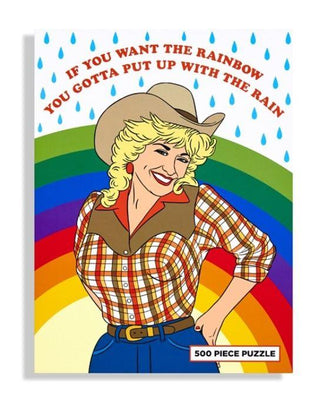 Cowgirl Rainbow Puzzle