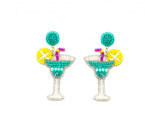 Crazy Cocktail Earring