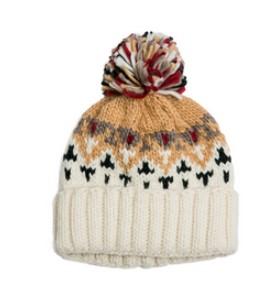 Cream Millie Beanie