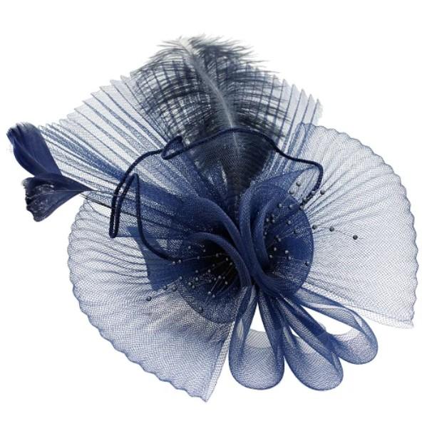 Crim Navy Fascinator