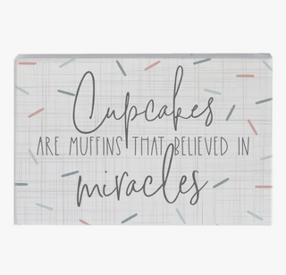Cupcake Miracles Sign