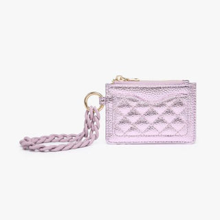 Cupid Quilted Wallet Wristlet