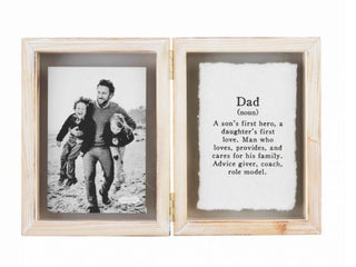 Dad Hinge Glass Frame