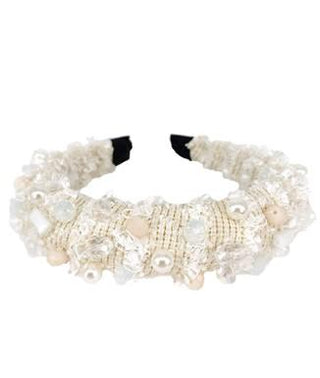 Darcey Headband White