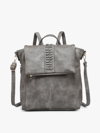 Dark Grey Vivian Satchel