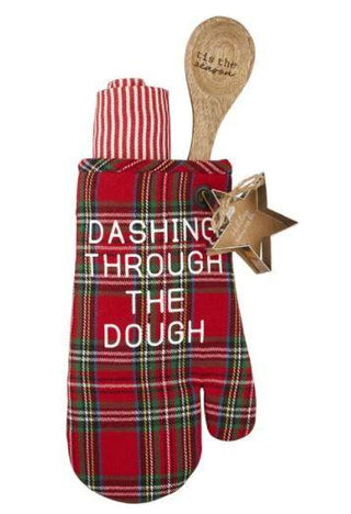 Dashing Oven Mitt Towel Set