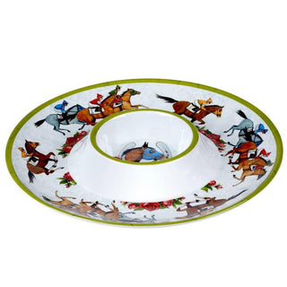 Day At The Races Chip/Dip Tray