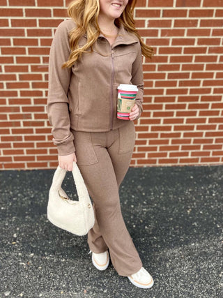 Day Stroll Ribbed Bell Bottoms
