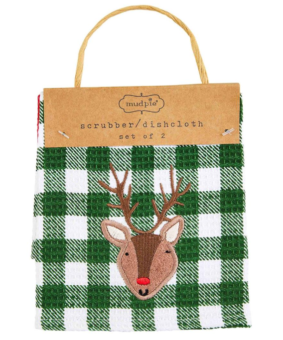 Deer Scrub Cloth Set