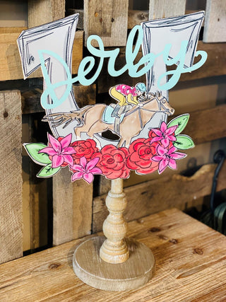 Derby Horseshoe Aqua Topper