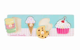 Dessert Wood Knob Puzzle