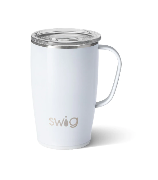 Small Metal Mug - Silver-colored - Home All