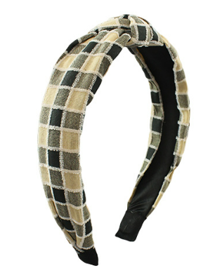 Diana Headband Black/Beige